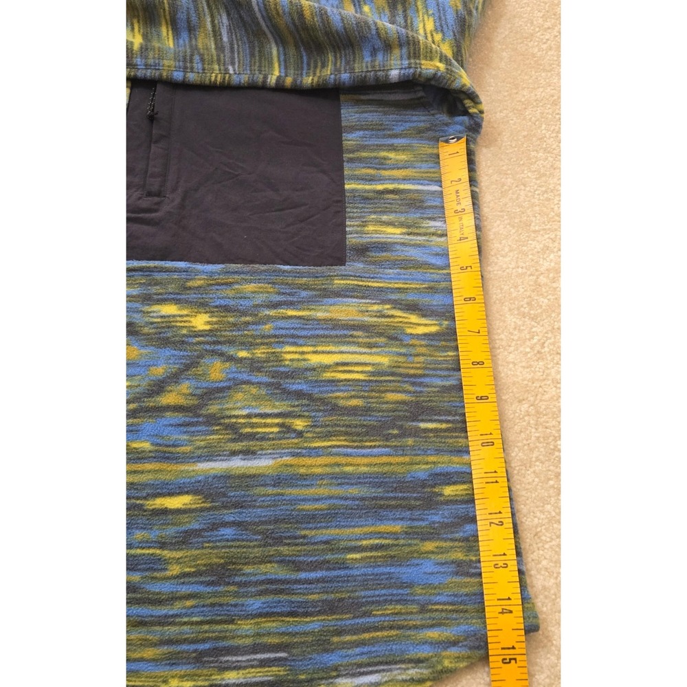 Mountain Hardwear Microchill Shirt Women's M Nitric Blue Stria Print NWT‎ - Picture 9 of 14